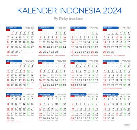 kalender indonesia 2024 lengkap